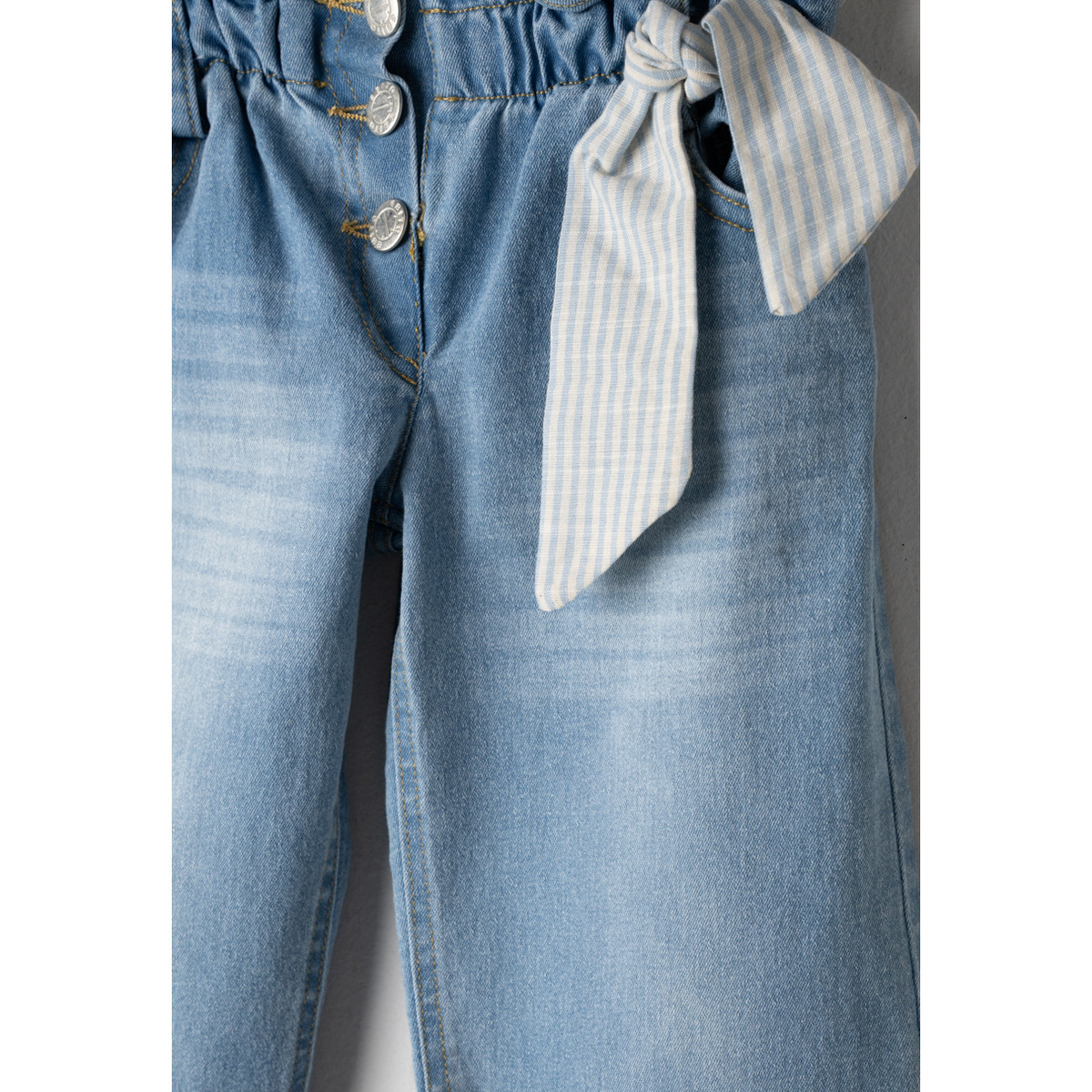 Τζιν παντελόνι wide leg ΕΒΙΤΑ - 2