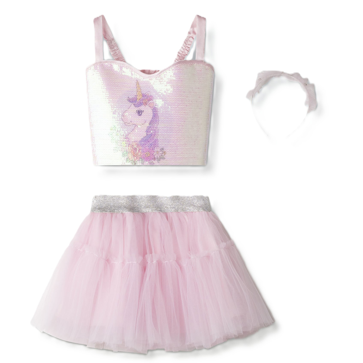 Σετ με φούστα ΕΒΙΤΑ - ΡΟΖ