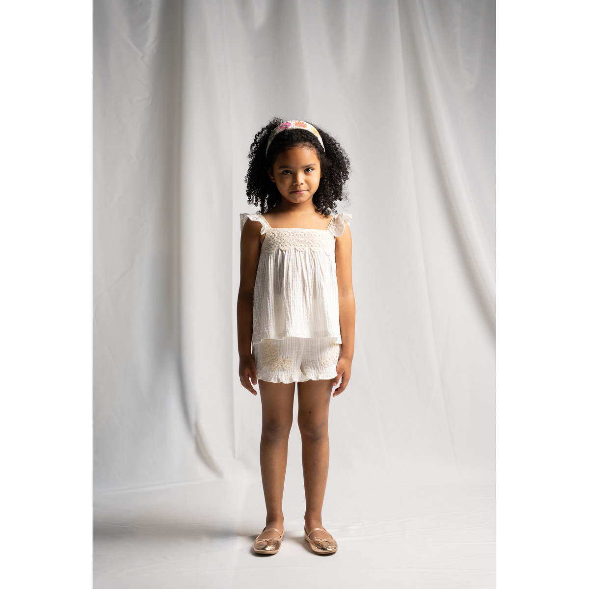 Παιδικό σετ με σόρτς ΕΒΙΤΑ κορίτσι - 2