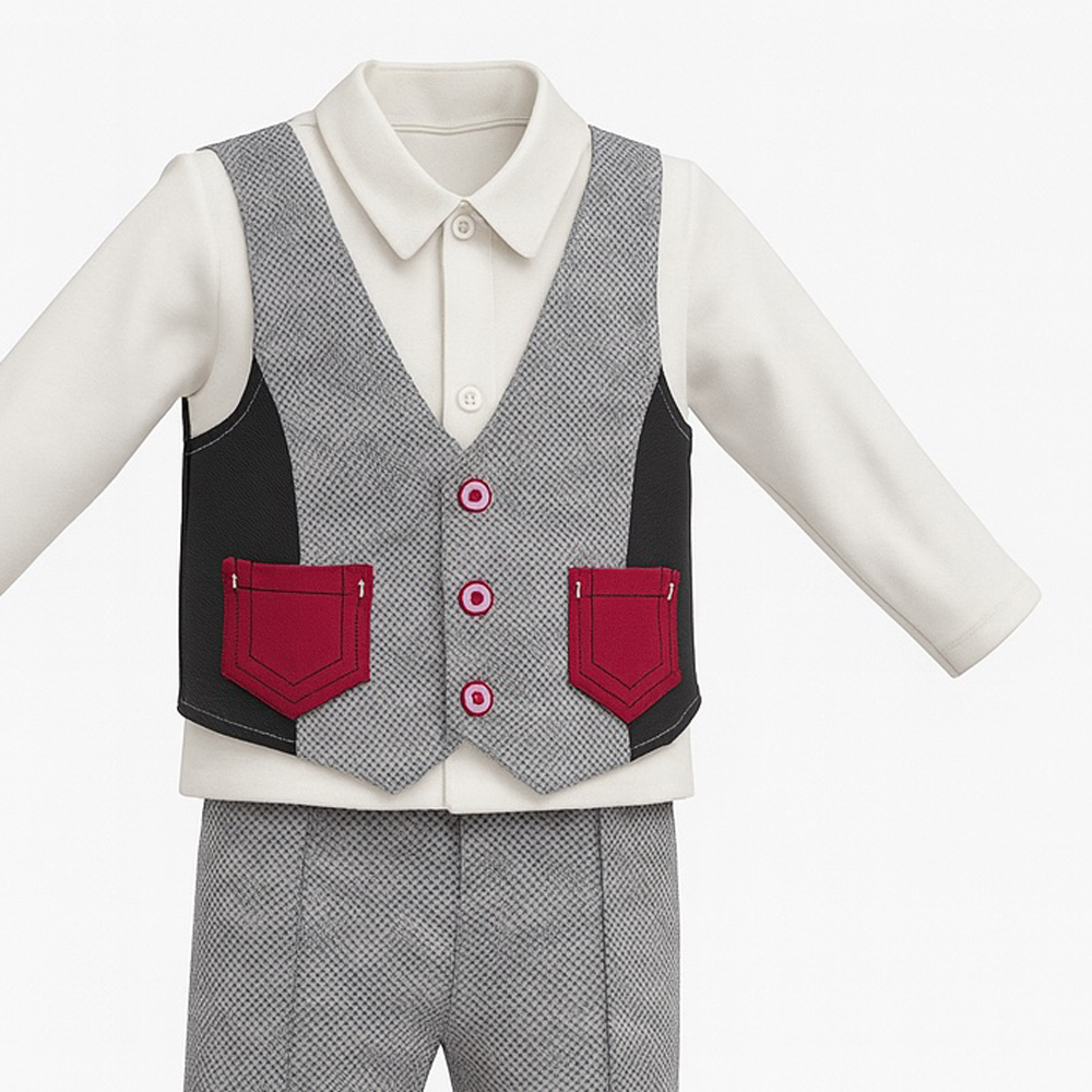 Βρεφικό σετ με φόρμα NECIX'S αγόρι - 2