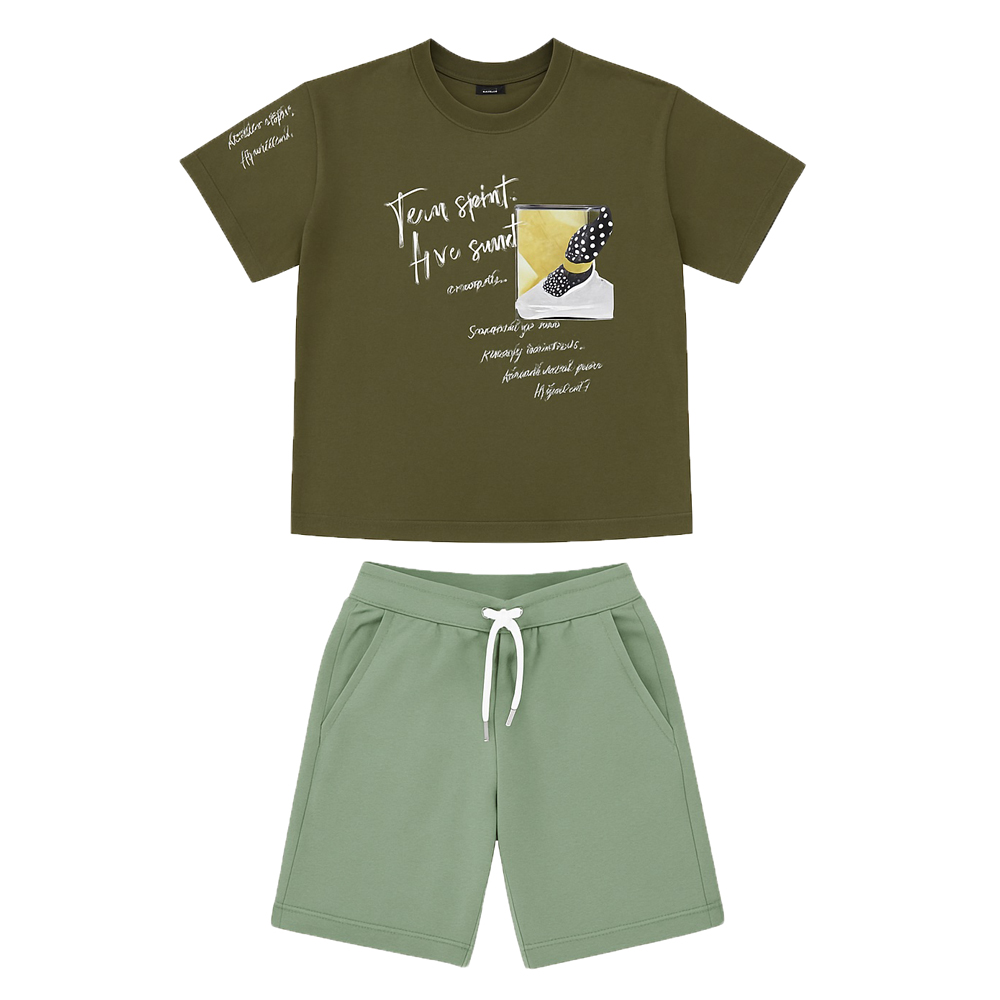 Σετ με βερμούδα MAC ANTY αγόρι - ΧΑΚΙ