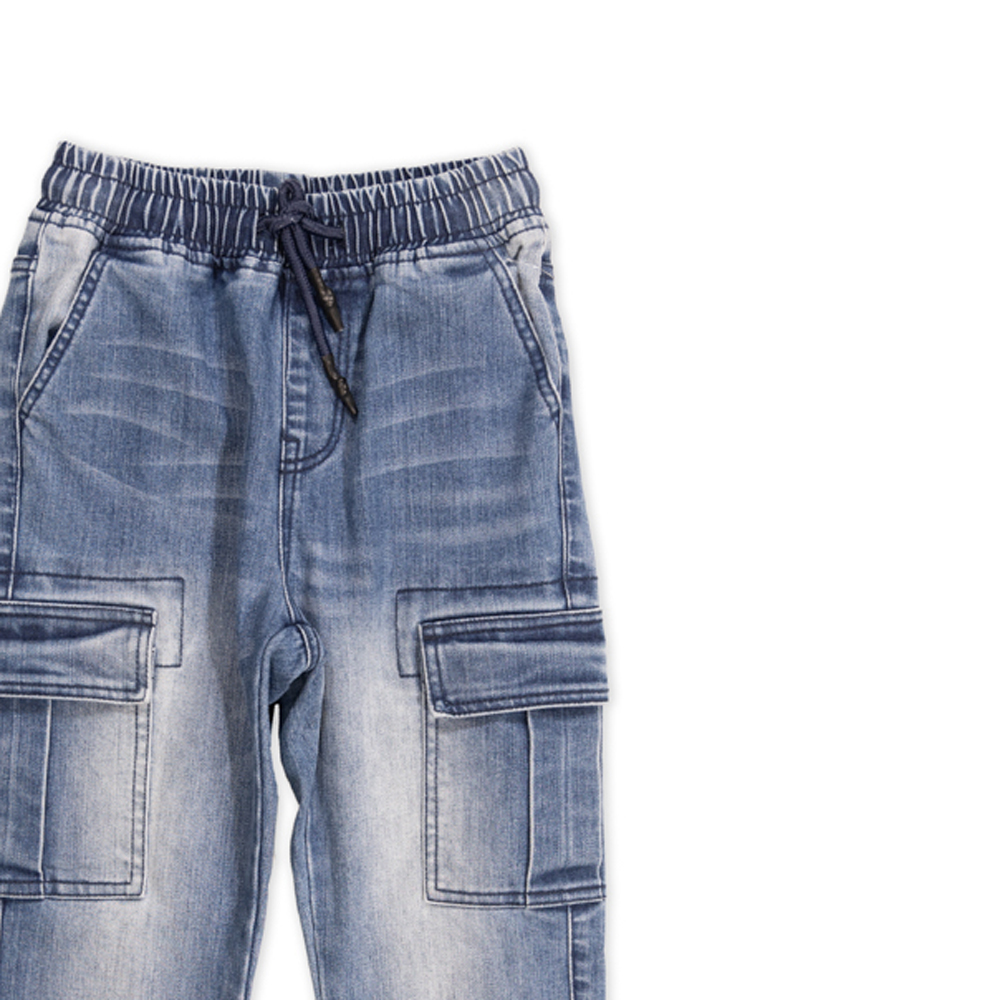 Τζιν παντελόνι NEW COLLEGE αγόρι - 2