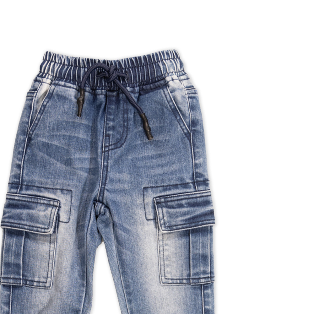 Τζιν παντελόνι NEW COLLEGE αγόρι - 2