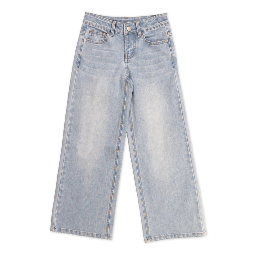 Τζιν παντελόνι NEW COLLEGE  κορίτσι - ΜΠΛΕ