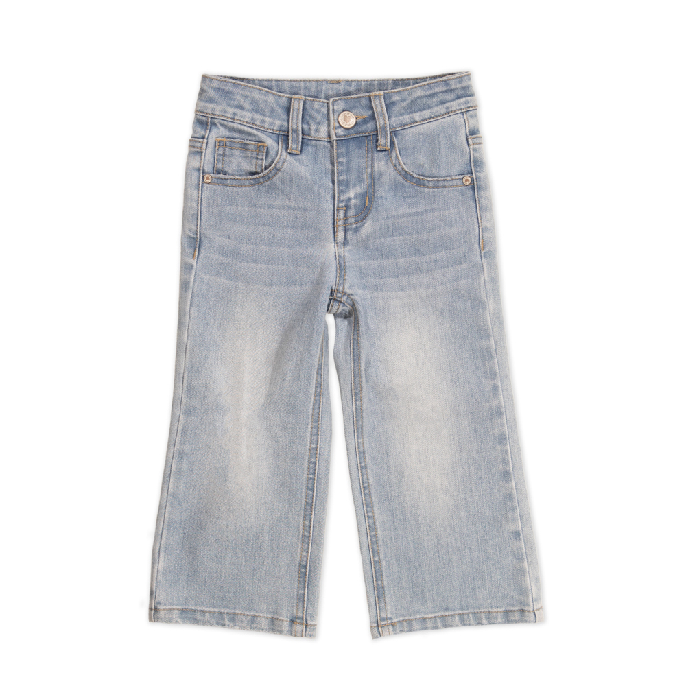 Τζιν παντελόνι NEW COLLEGE κορίτσι - ΜΠΛΕ