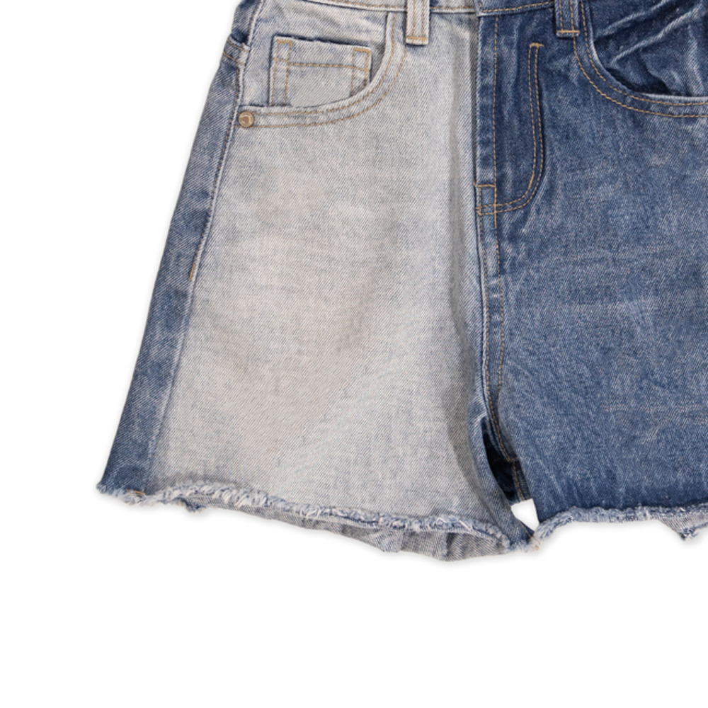 Τζιν σόρτς NEW COLLEGE κορίτσι - 3