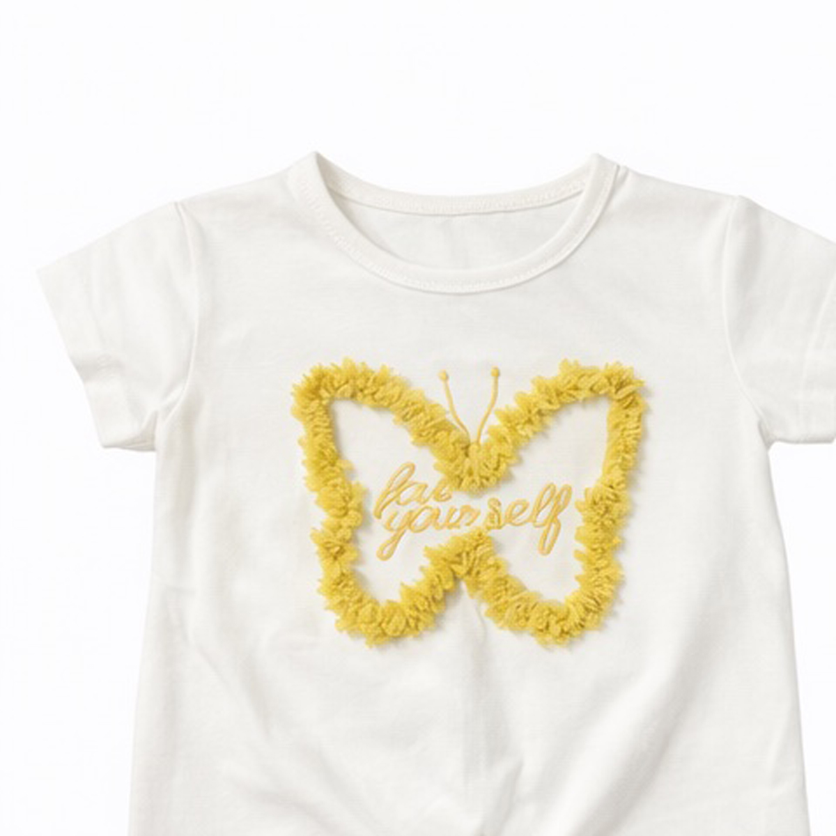 Παιδική κοντομάνικη μπλούζα NEW COLLEGE κορίτσι - 3