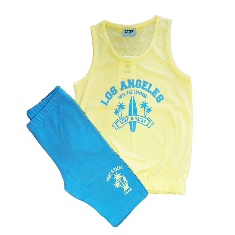 Σετ με κολάν TRAX - ΚΙΤΡΙΝΟ