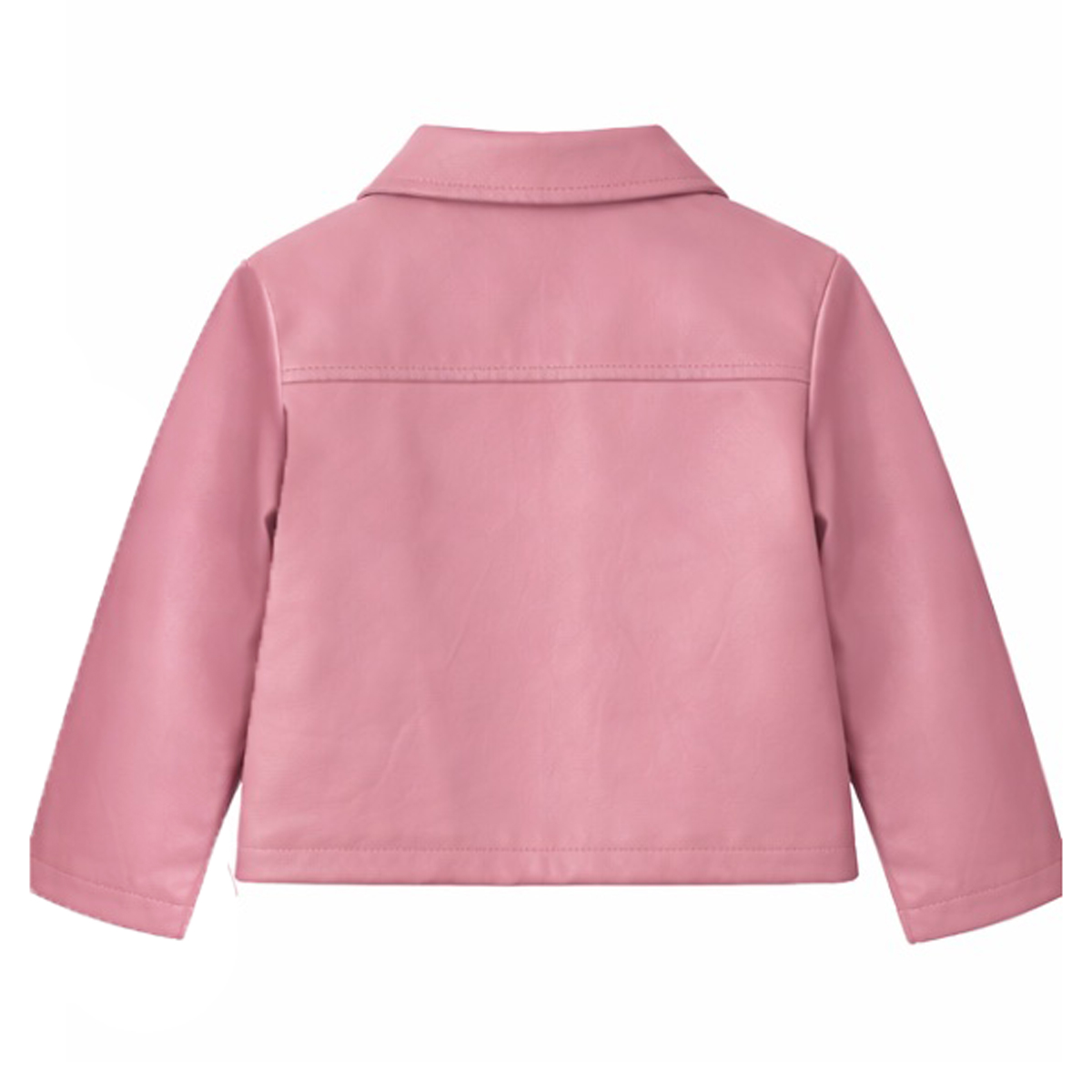 Παιδικό μπουφάν δερματίνη NEW COLLEGE κορίτσι - 2