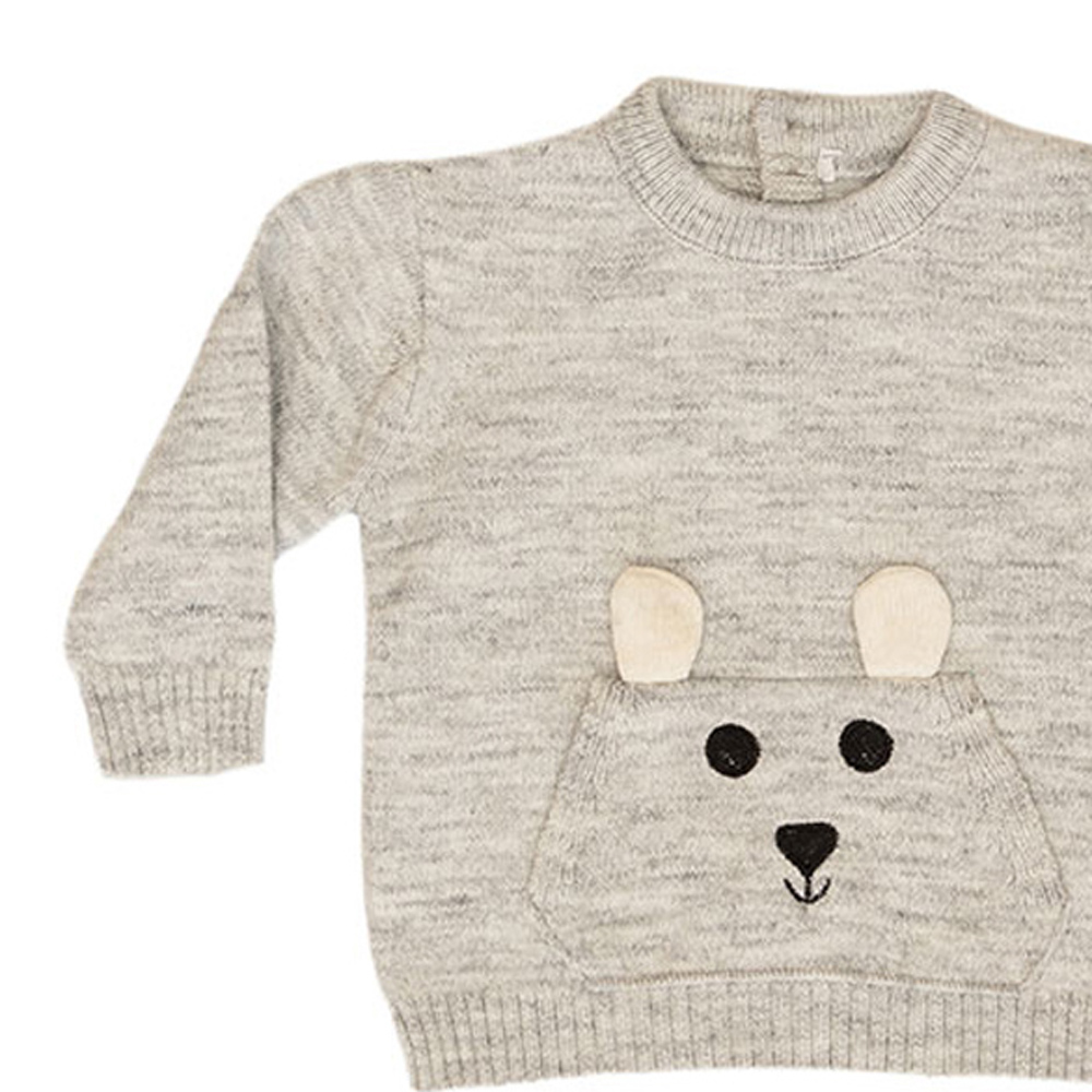 Βρεφική πλεκτή μπλούζα NEW COLLEGE - 2