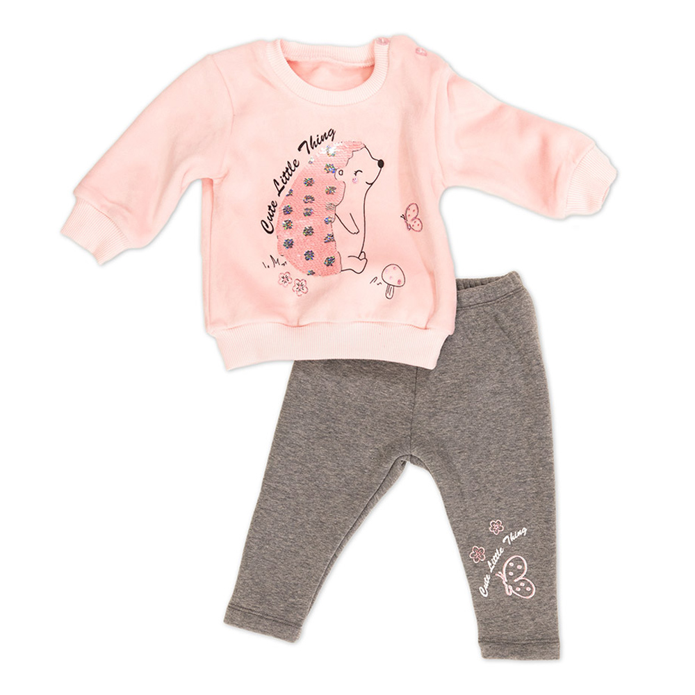 Σετ με κολάν NEW COLLEGE - ΡΟΖ