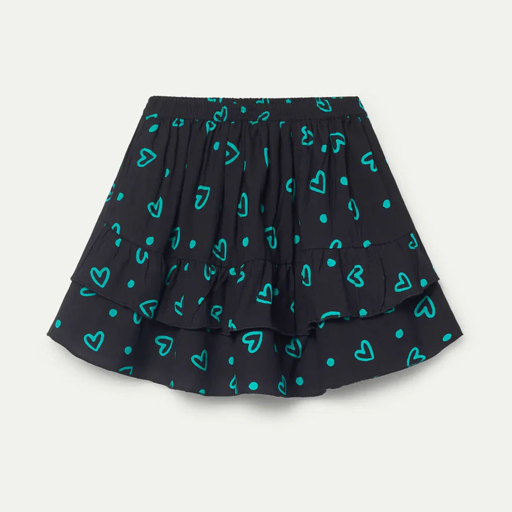 Παιδική φούστα COMPANIA FANTASTICA κορίτσι - ΜΑΥΡΟ