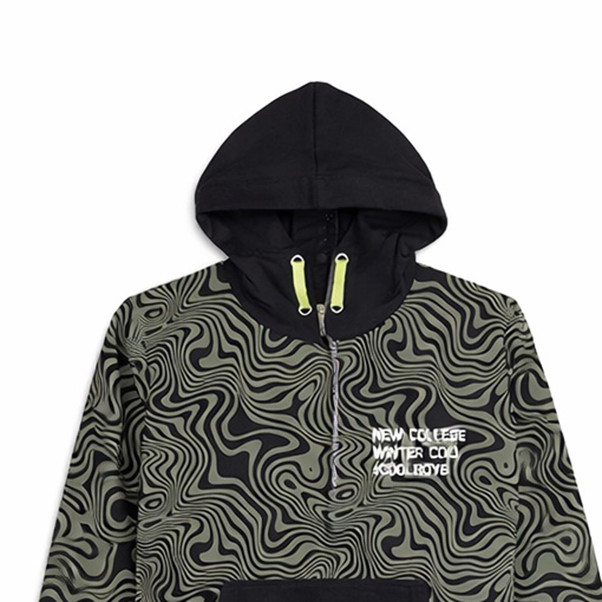 Παιδικό φούτερ με κουκούλα NEW COLLEGE αγόρι - 3