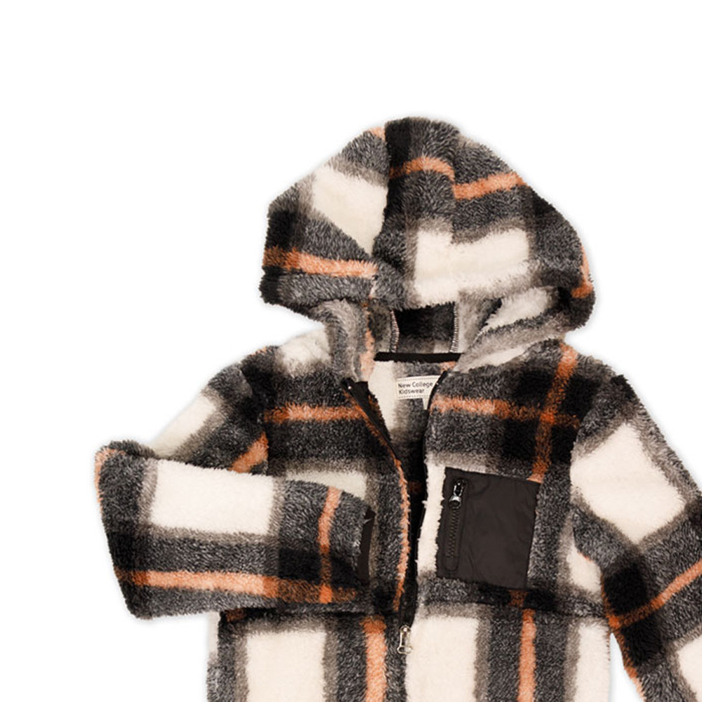 Παιδική ζακέτα φλις NEW COLLEGE αγόρι - 2