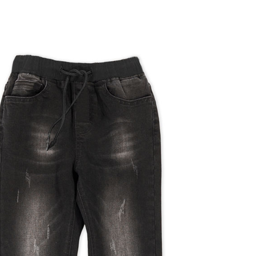 Παιδικό τζιν παντελόνι με λάστιχο NEW COLLEGE αγόρι - 2