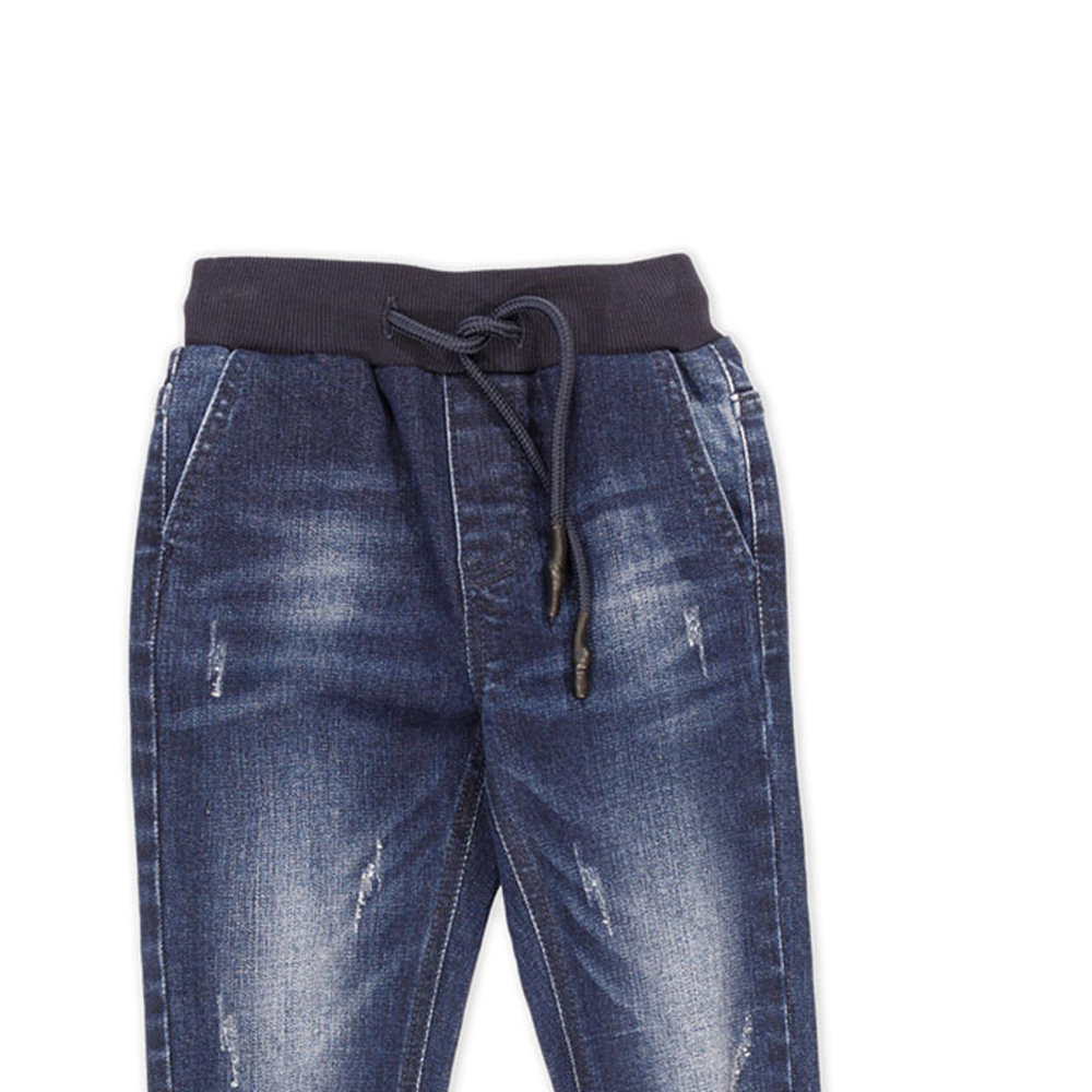 Παιδικό τζιν παντελόνι NEW COLLEGE αγόρι - 2