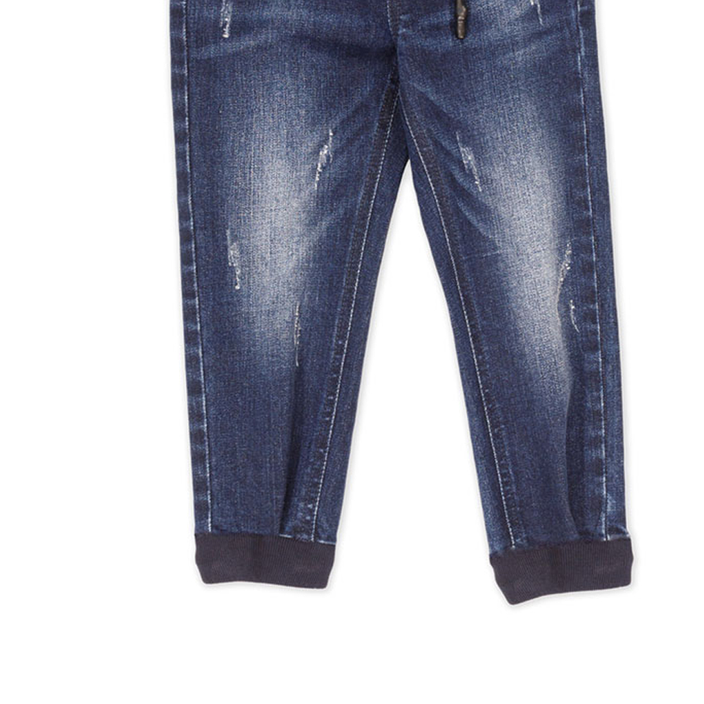 Παιδικό τζιν παντελόνι NEW COLLEGE αγόρι - 3