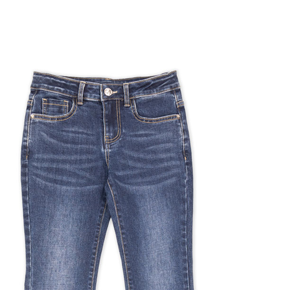 Παιδικό τζιν παντελόνι NEW COLLEGE κορίτσι - 2