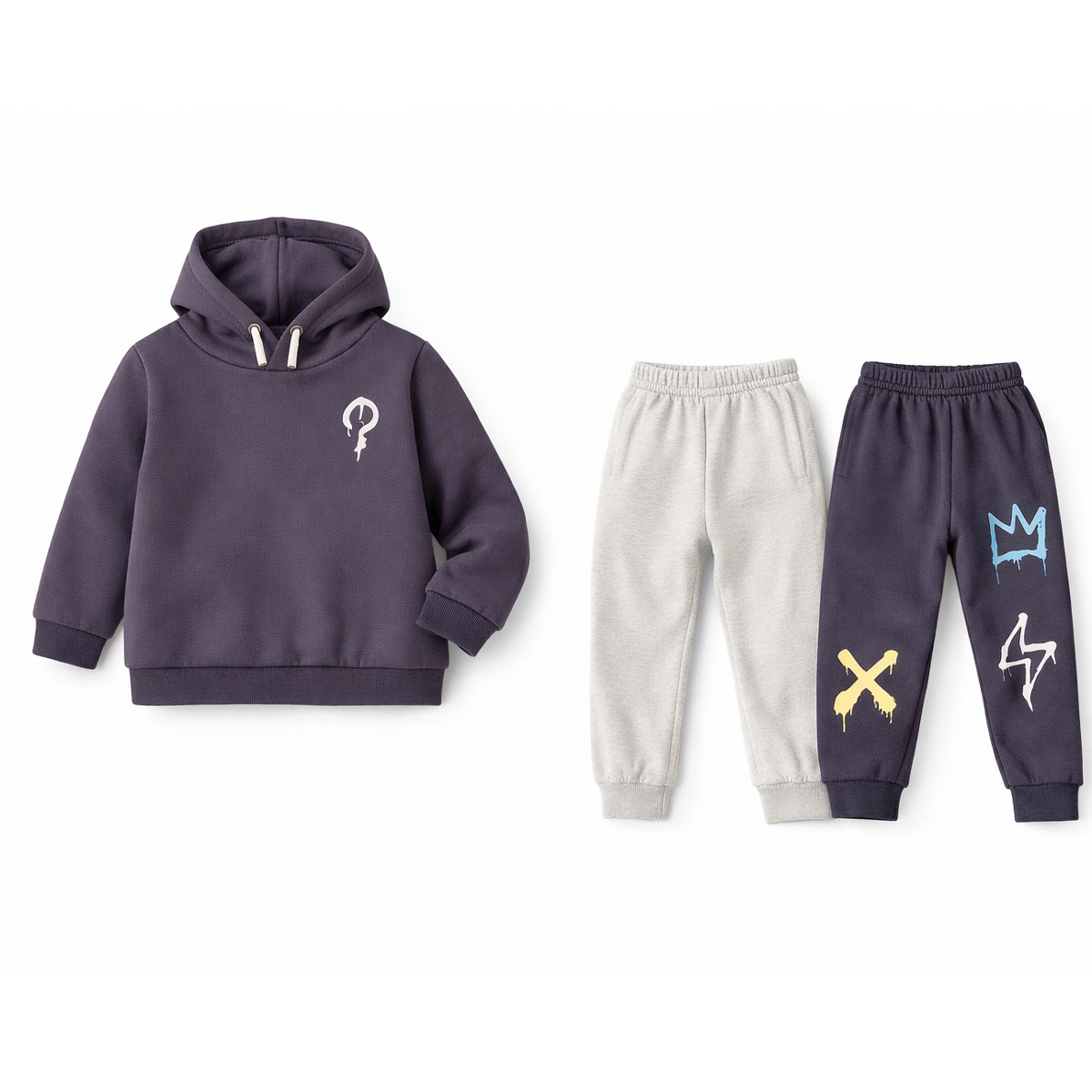 Παιδικό σετ με φόρμα 3 τμχ NEW COLLEGE αγόρι - NAVY