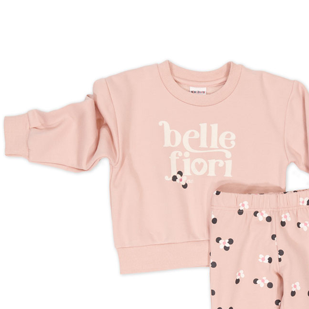 Παιδικό σετ με κολάν NEW COLLEGE κορίτσι - 2