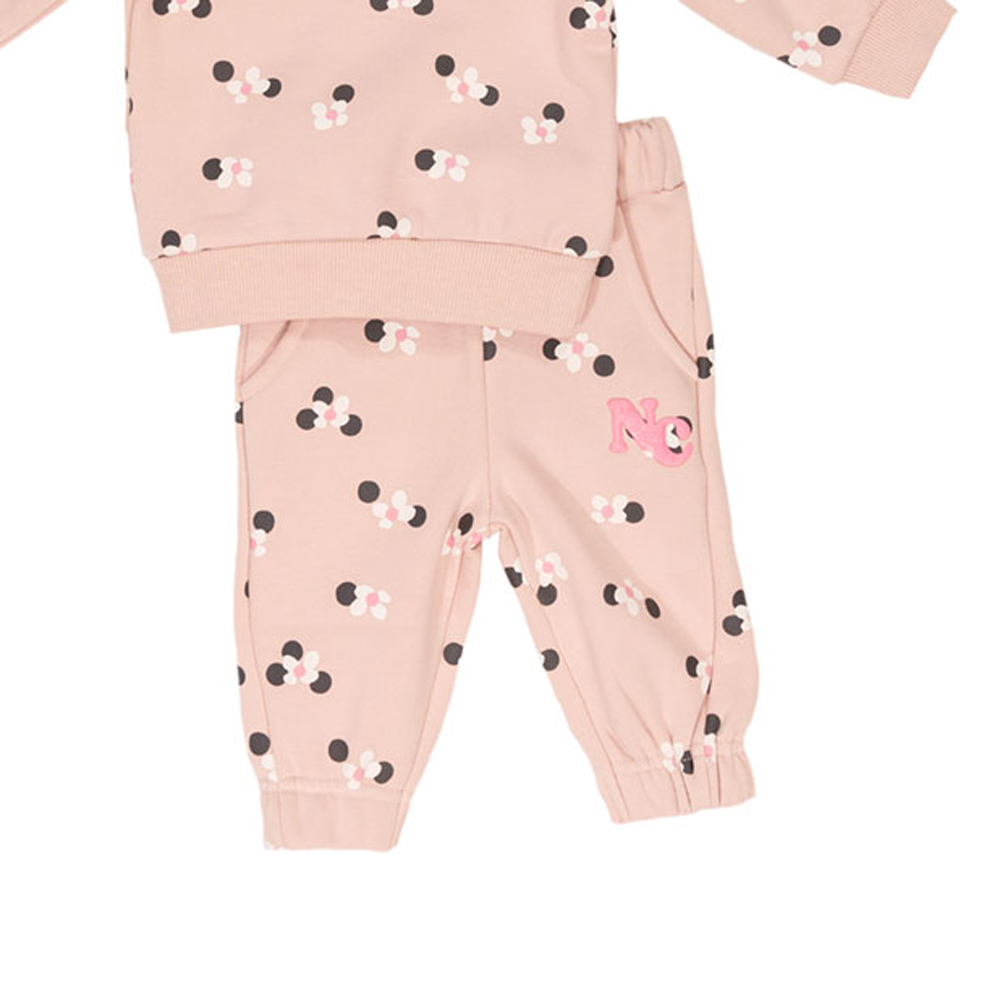 Βρεφικό σετ με φόρμα NEW COLLEGE κορίτσι - 3