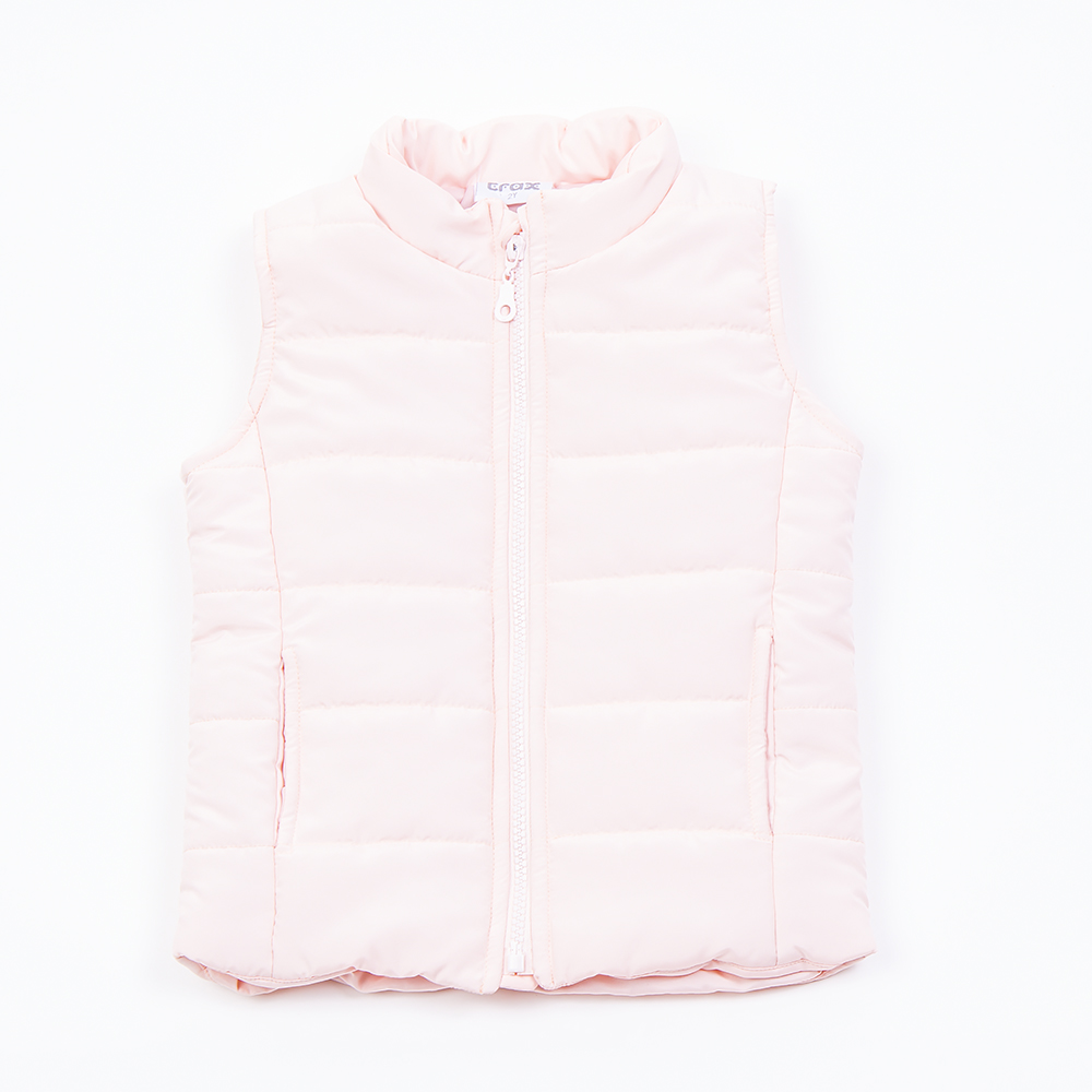 Αμάνικο παιδικό μπουφάν TRAX κορίτσι - ΣΟΜΟΝ