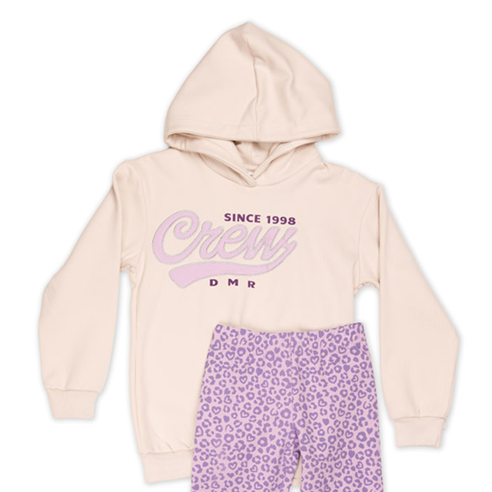 Παιδικό σετ με κολάν NEW COLLEGE κορίτσι - 2