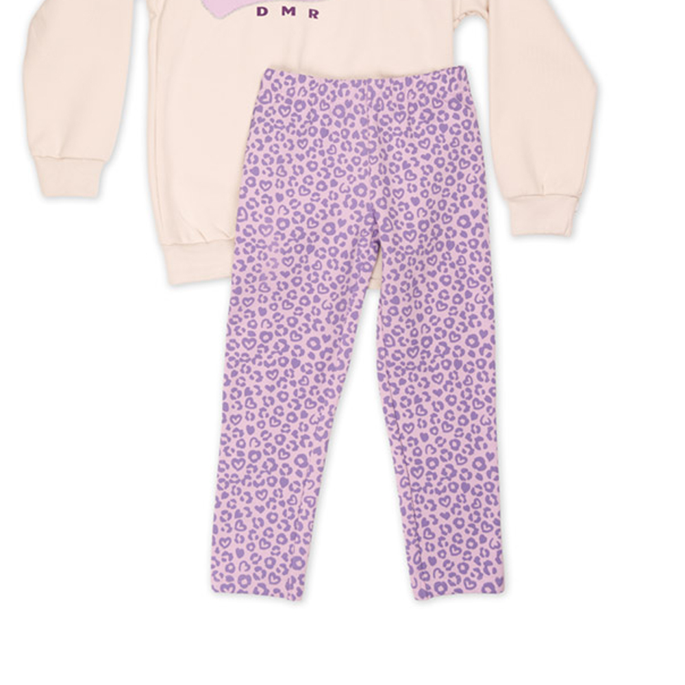 Παιδικό σετ με κολάν NEW COLLEGE κορίτσι - 3