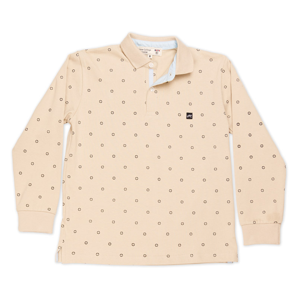 Παιδική μακρυμάνικη μπλούζα με γιακά NEW COLLEGE αγόρι - 1