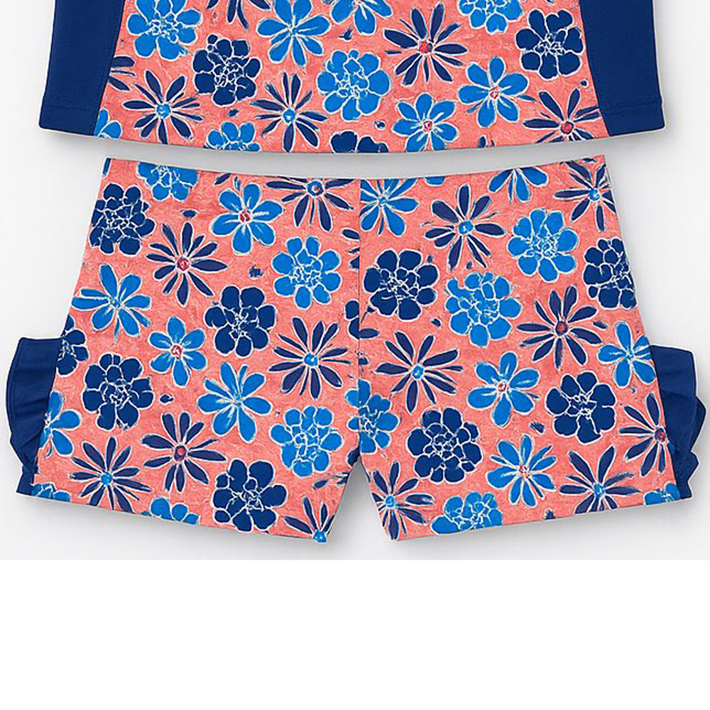 Βρεφικό σετ μαγιό με αντιηλιακή μπλούζα PLAYSHOES κορίτσι - 4