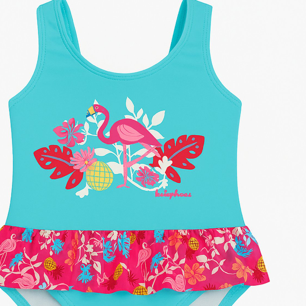 Βρεφικό ολόσωμο μαγιό PLAYSHOES κορίτσι - 3