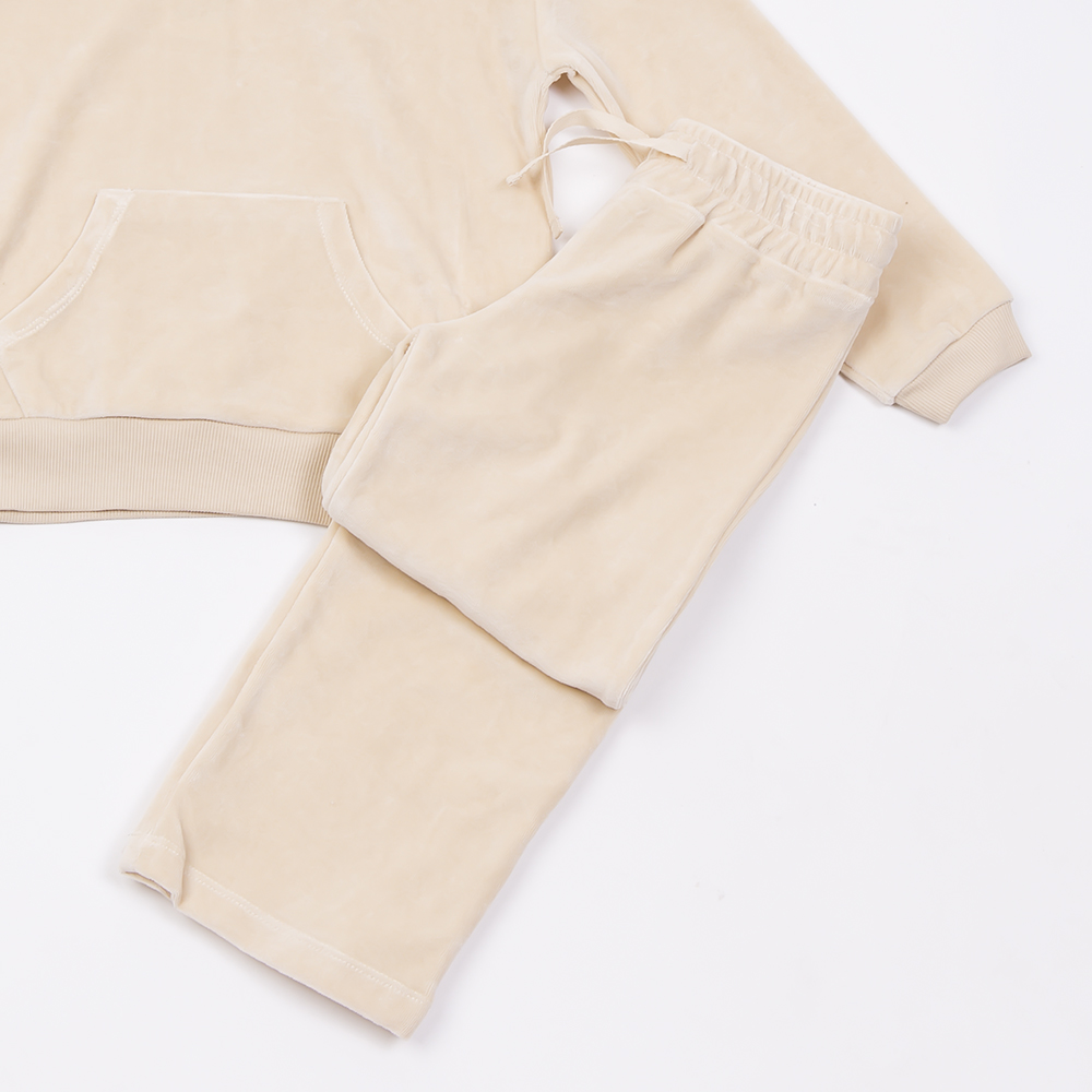 Βελουτέ σετ με φόρμα TRAX κορίτσι - 2