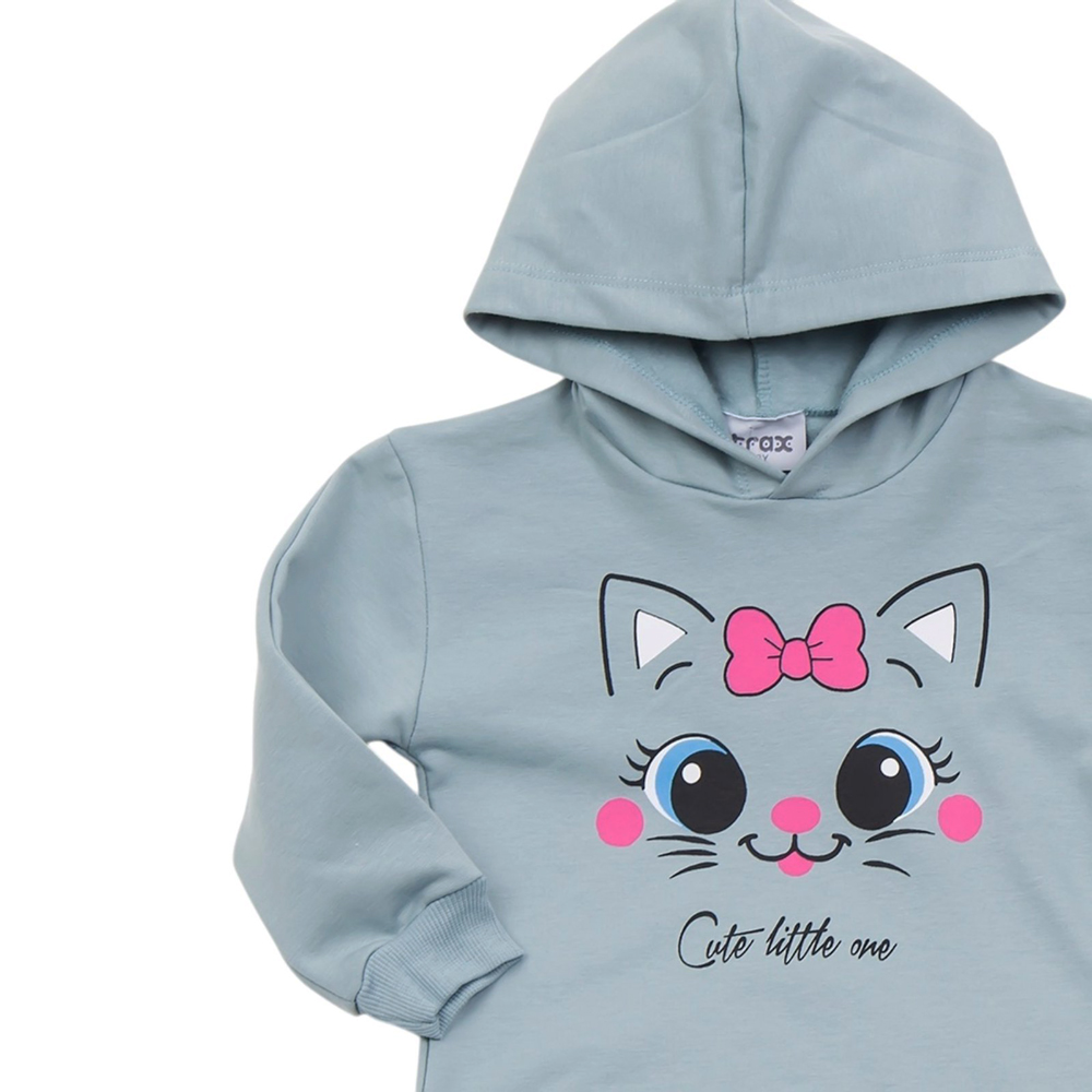 Παιδική μπλούζα φούτερ TRAX κορίτσι - 3