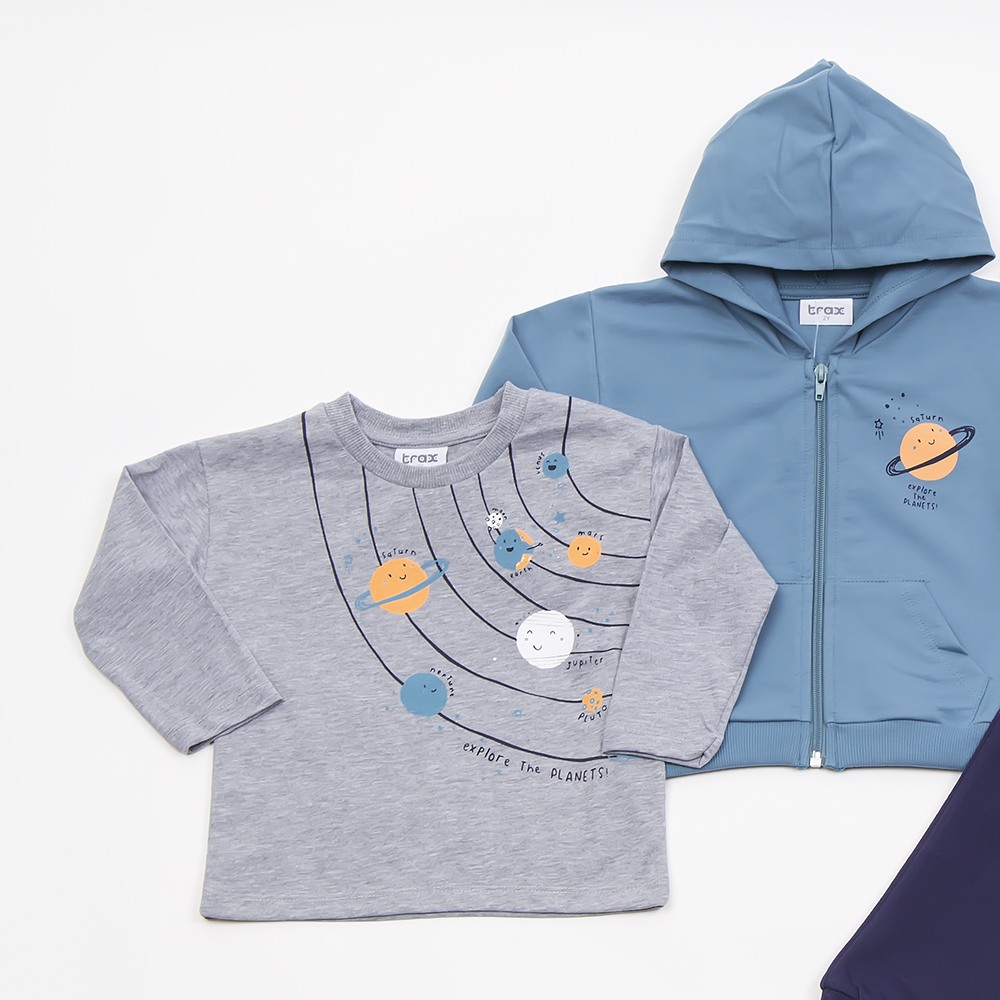 Παιδικό σετ με φόρμα 3 τμχ TRAX αγόρι - 2