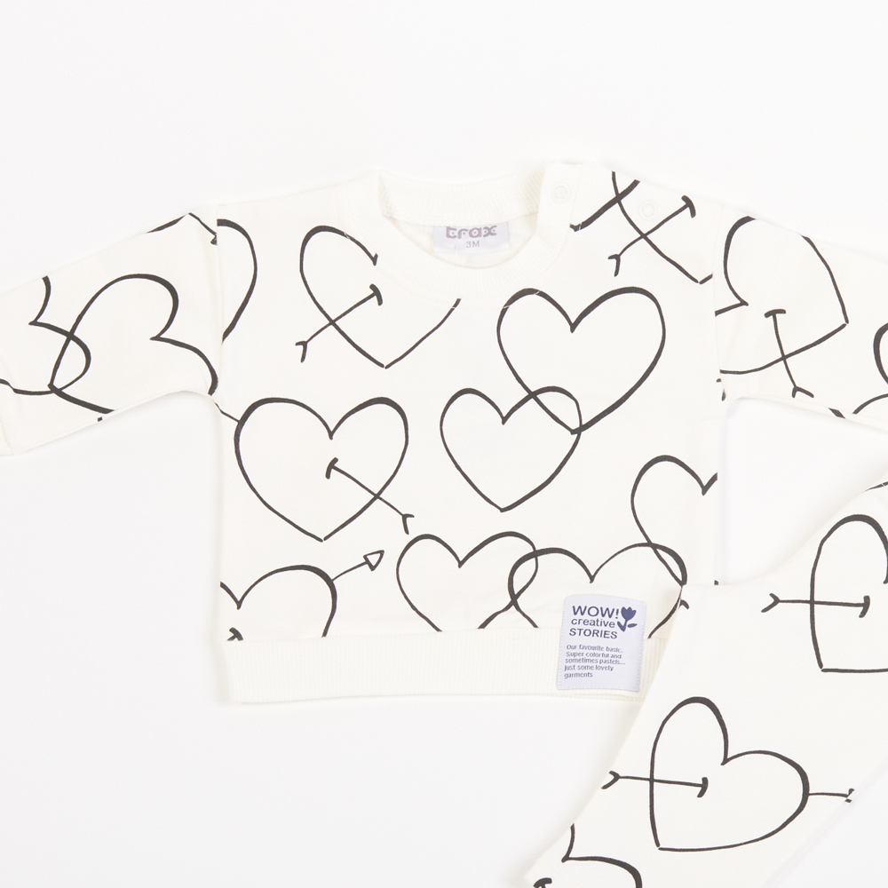 Βρεφικό σετ με φόρμα TRAX κορίτσι - 3