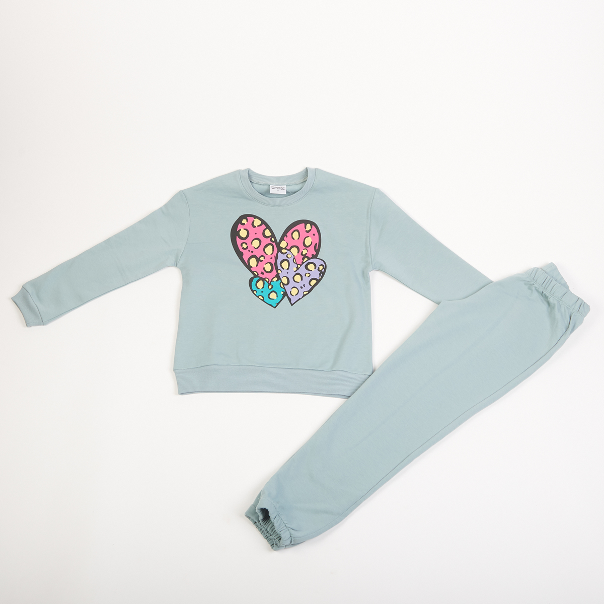 Παιδικό σετ με φόρμα TRAX κορίτσι - 1