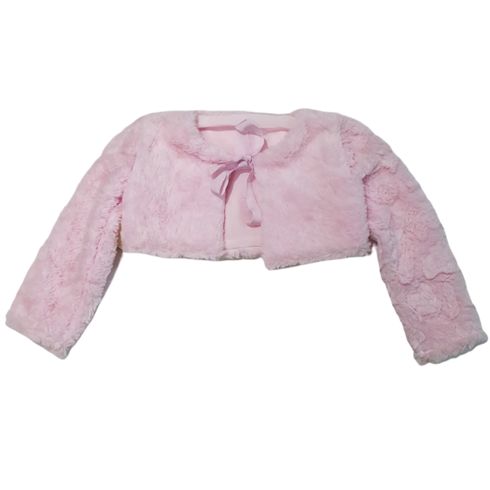 Γούνινο μπολερό GLOUS - ΡΟΖ