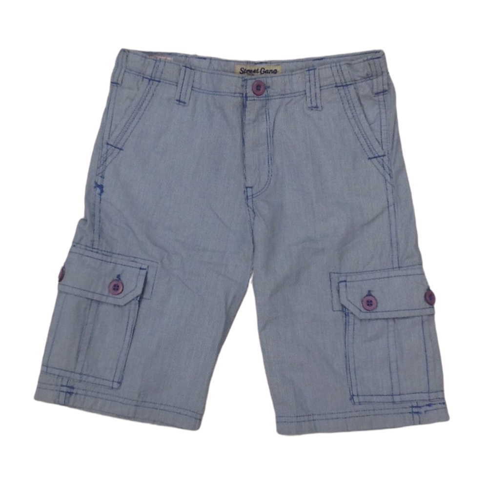 Βερμούδα STREET GANG - ΓΑΛΑΖΙΟ
