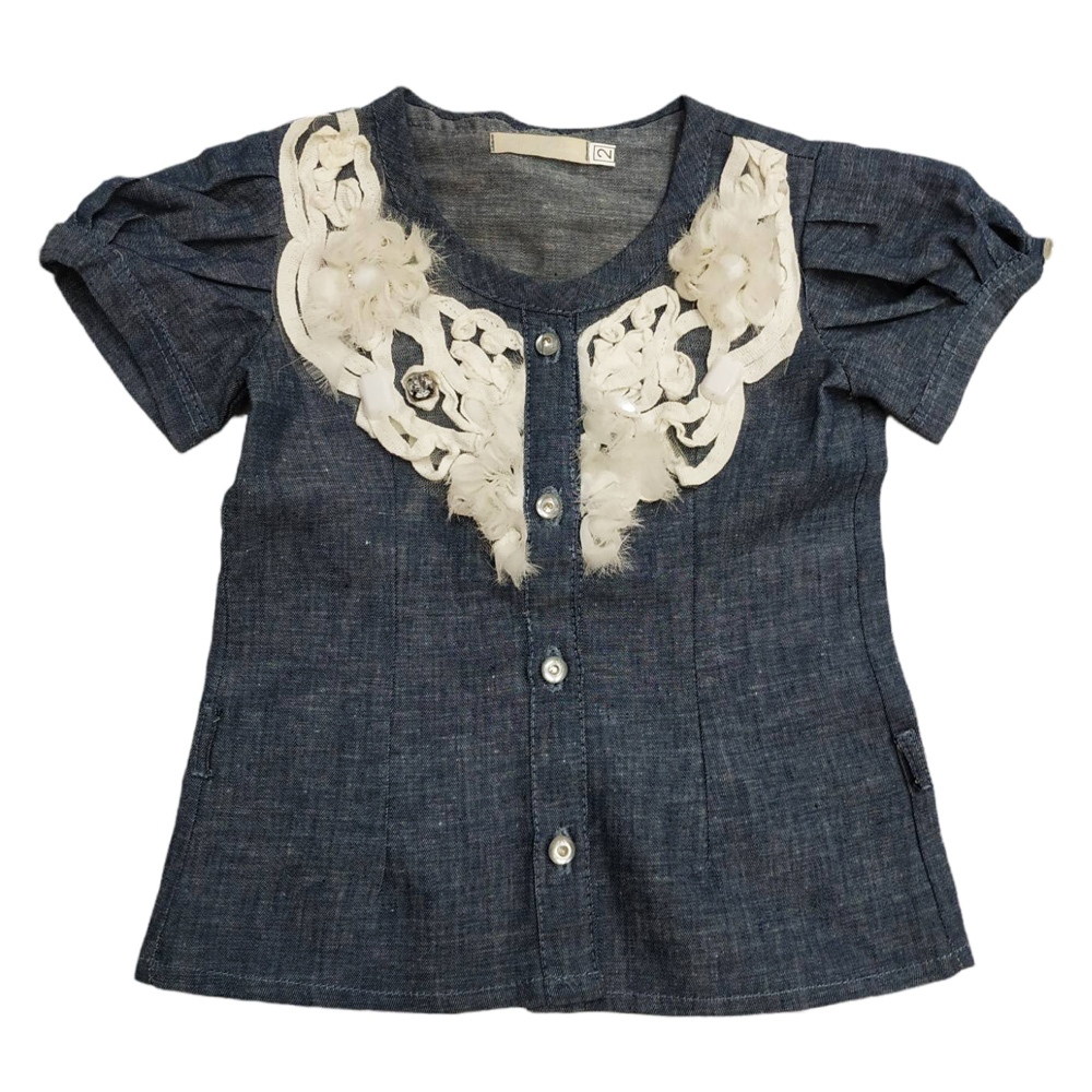 Πουκάμισο BABY BLOOM - ΜΠΛΕ