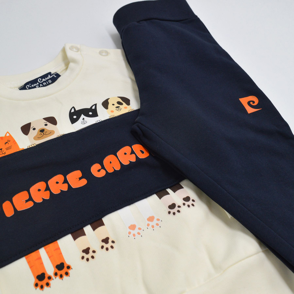 Βρεφικό σετ με φόρμα PIERRE CARDIN αγόρι - 2