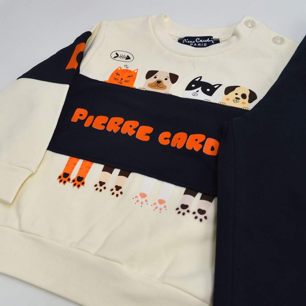 Βρεφικό σετ με φόρμα PIERRE CARDIN αγόρι - 3