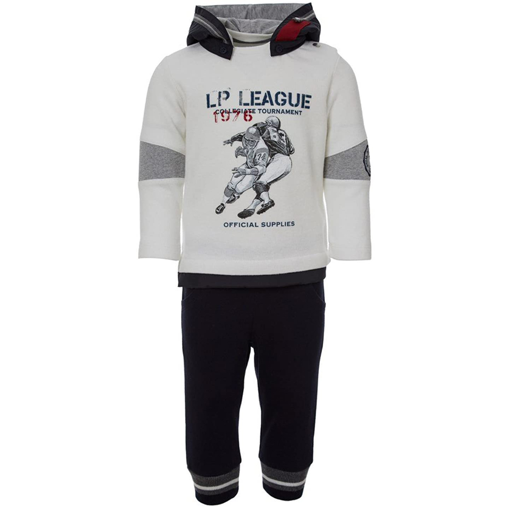 Σετ με φόρμα LAPIN - ΛΕΥΚΟ