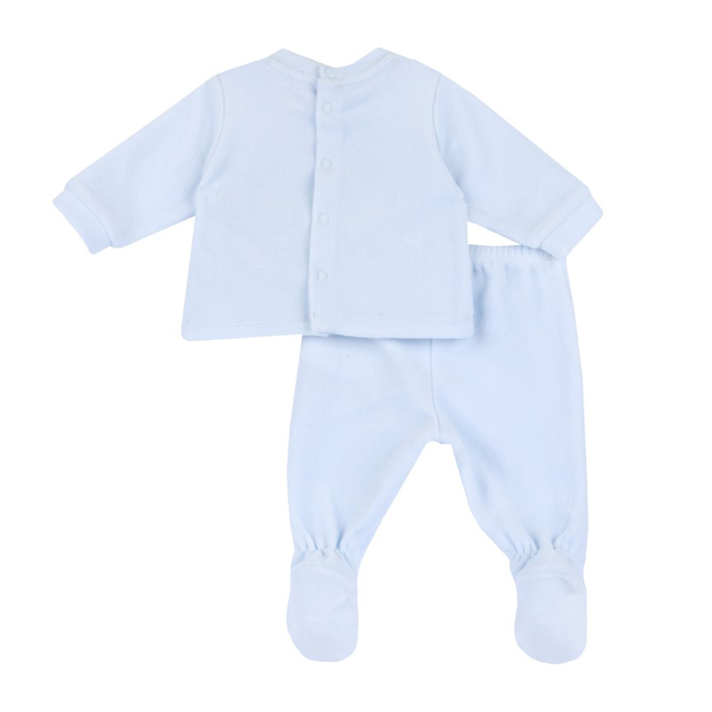 Βρεφικό βελουτέ σετ φορμάκι CHICCO αγόρι - 2