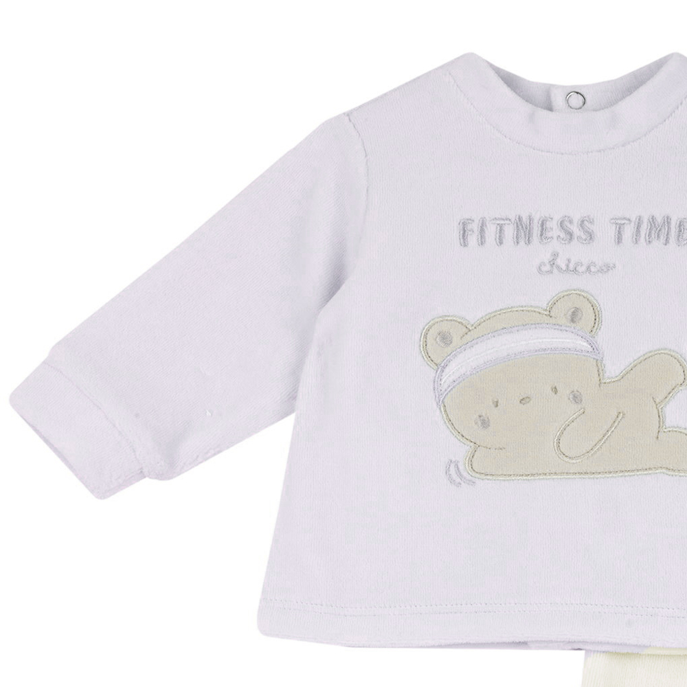 Βρεφικό βελουτέ σετ φορμάκι CHICCO αγόρι - 3