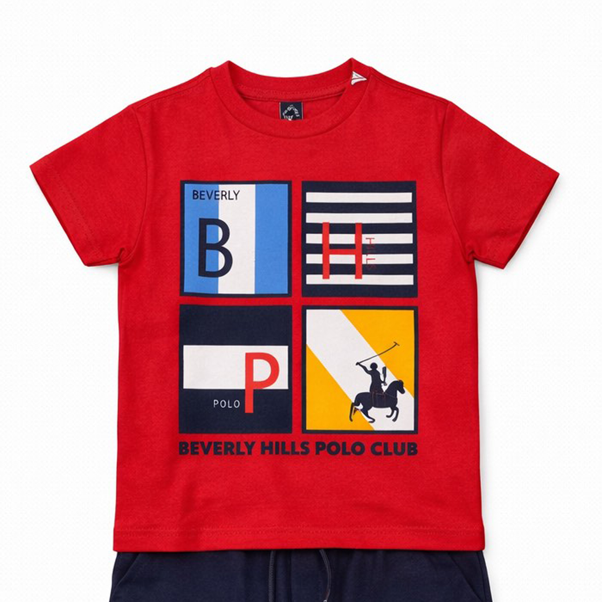 Παιδικό σετ με βερμούδα BEVERLY HILLS POLO αγόρι - 3
