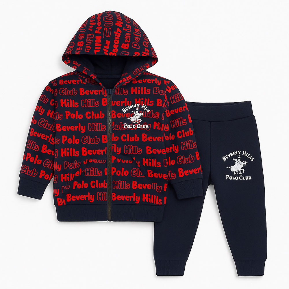 Βρεφικό σετ με φόρμα BEVERLY HILLS POLO αγόρι - 1