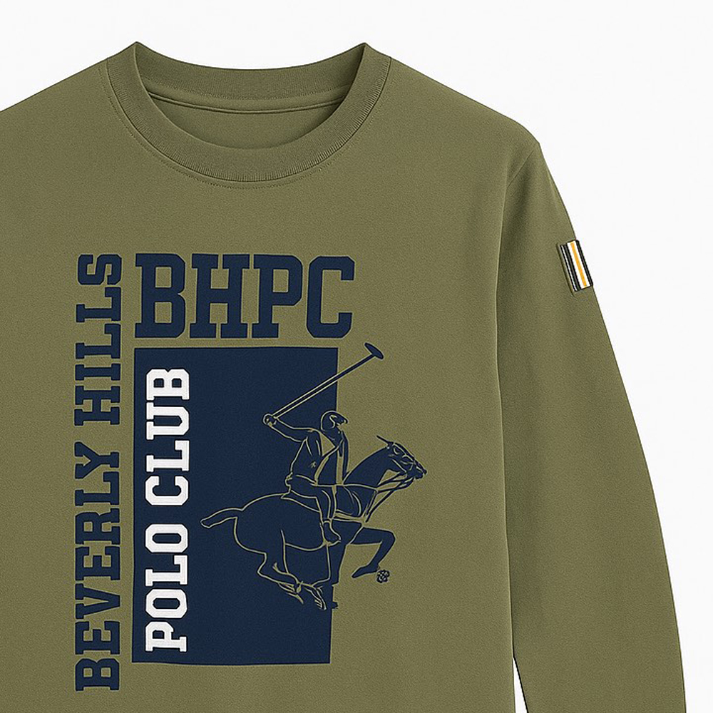 Παιδική μακρυμάνικη μπλούζα BEVERLY HILLS POLO αγόρι - 3