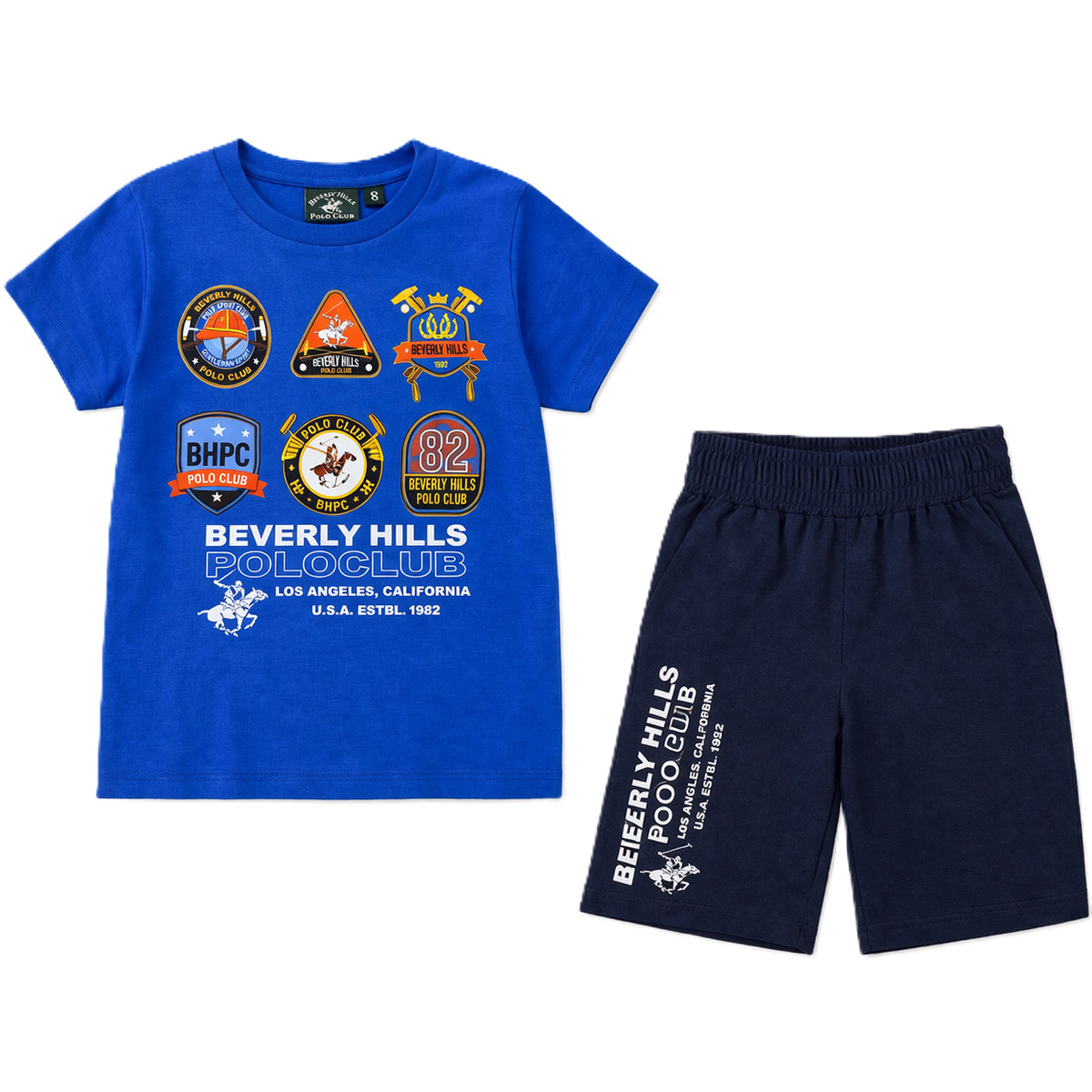 Παιδικό σετ με βερμούδα BEVERLY HILLS POLO αγόρι - 1