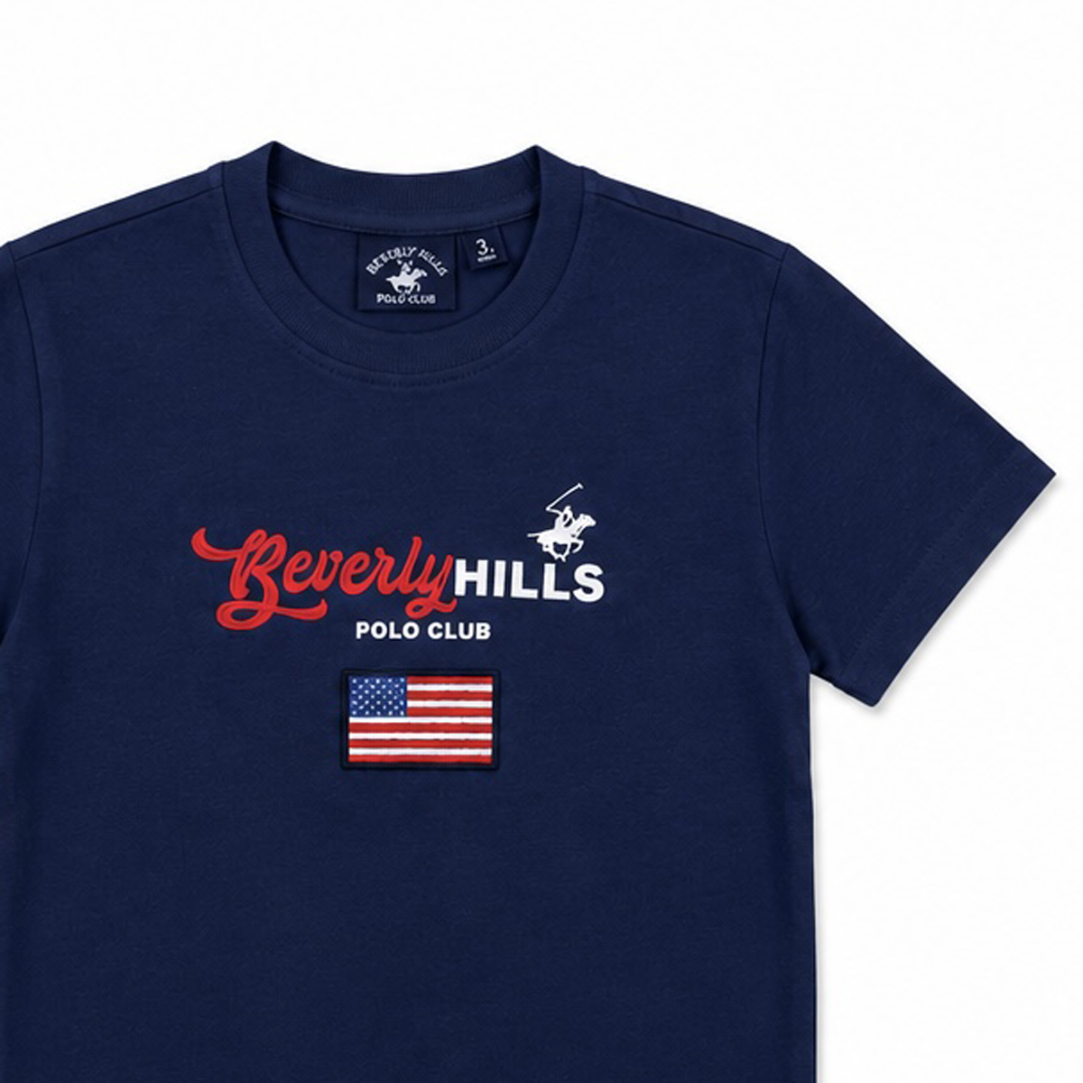 Παιδική κοντομάνικη μπλούζα BEVERLY HILLS POLO αγόρι - 3