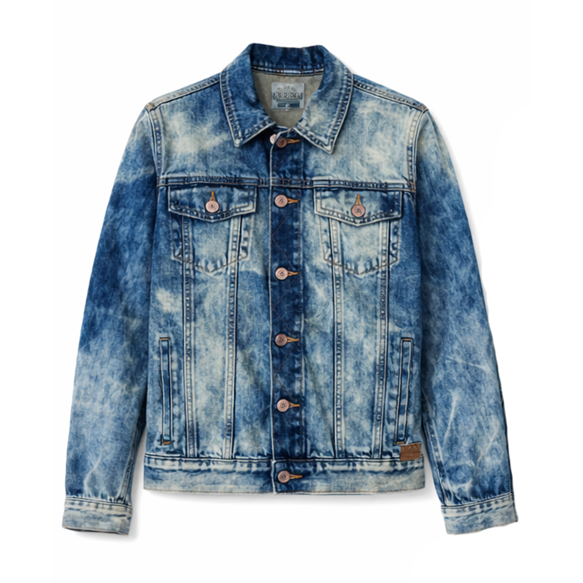 Τζιν μπουφάν ALCOTT - ΜΠΛΕ